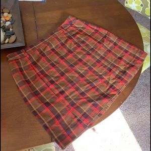 Vintage 90’s esprit skirt Clueless plaid